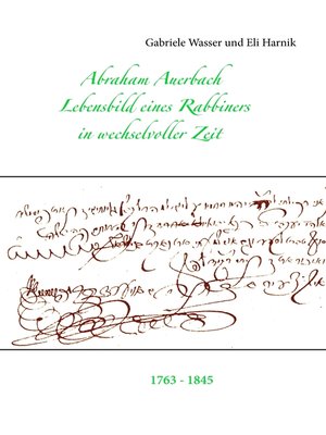 cover image of Abraham Auerbach